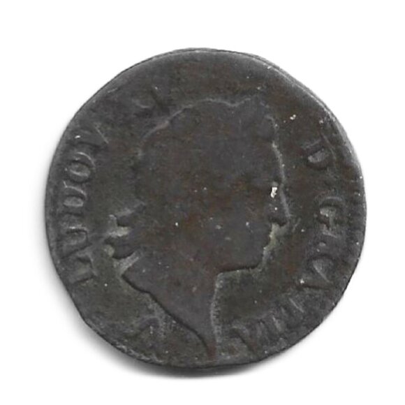 1772W Lille France 12 Denier Coin (b169) - Picture 2 of 2